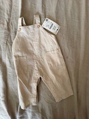 Zara Baby Overalls - Lightweight Cotton Kids Bottoms